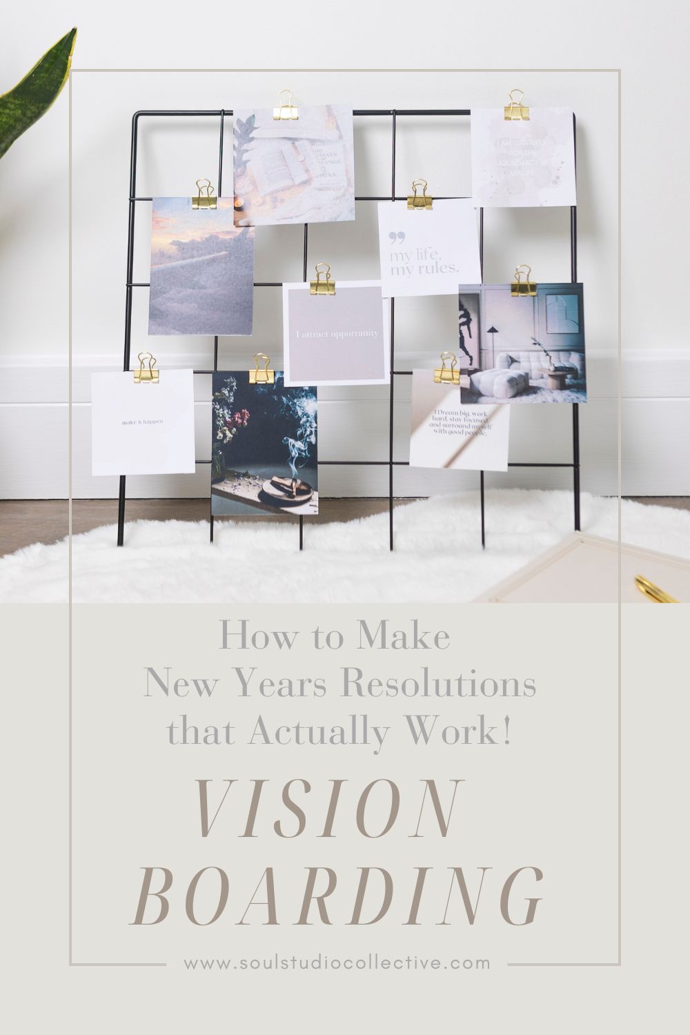 New Years Resolutions & Vision Boarding