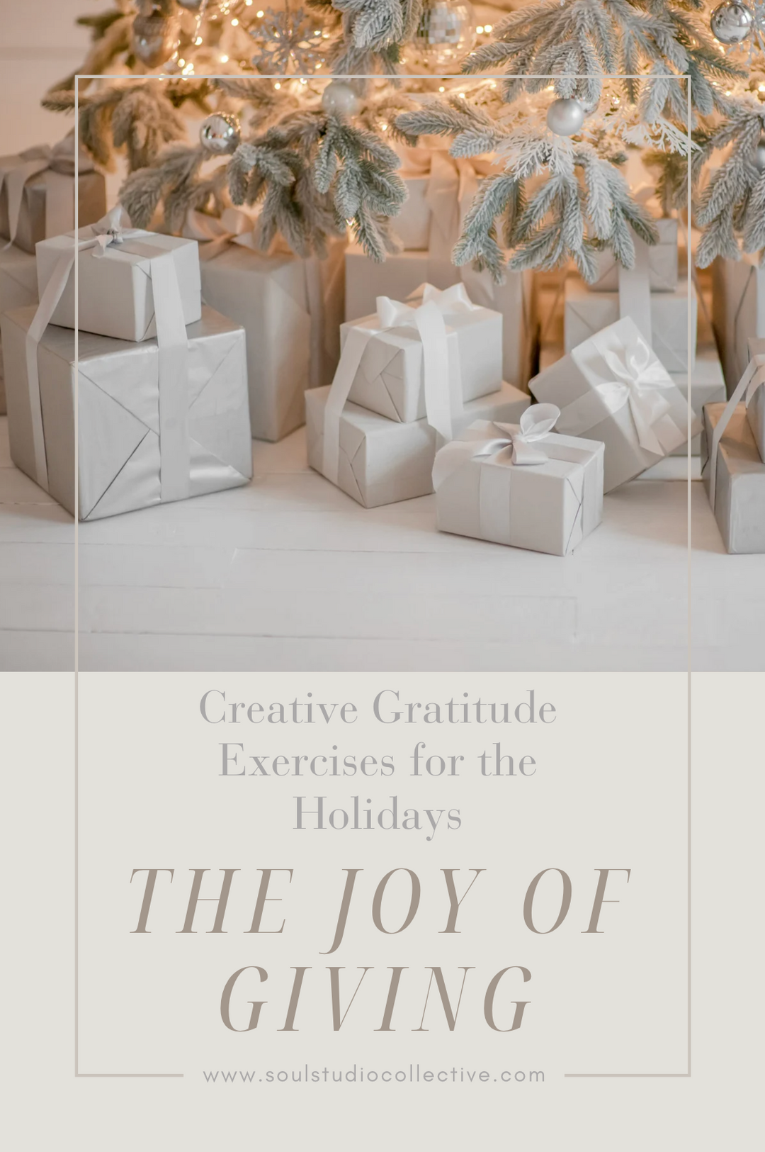 The Joy of Giving: Creative Gratitude Exercises for the Holidays